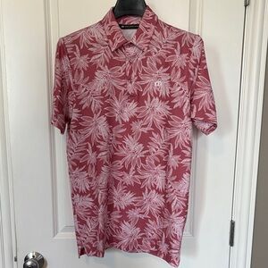 Travis Mathew Rex Floral Men's Shirt NWOT